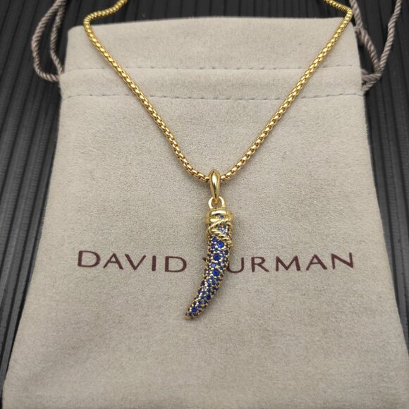 David Yurman necklace length 45+5cm delay chain